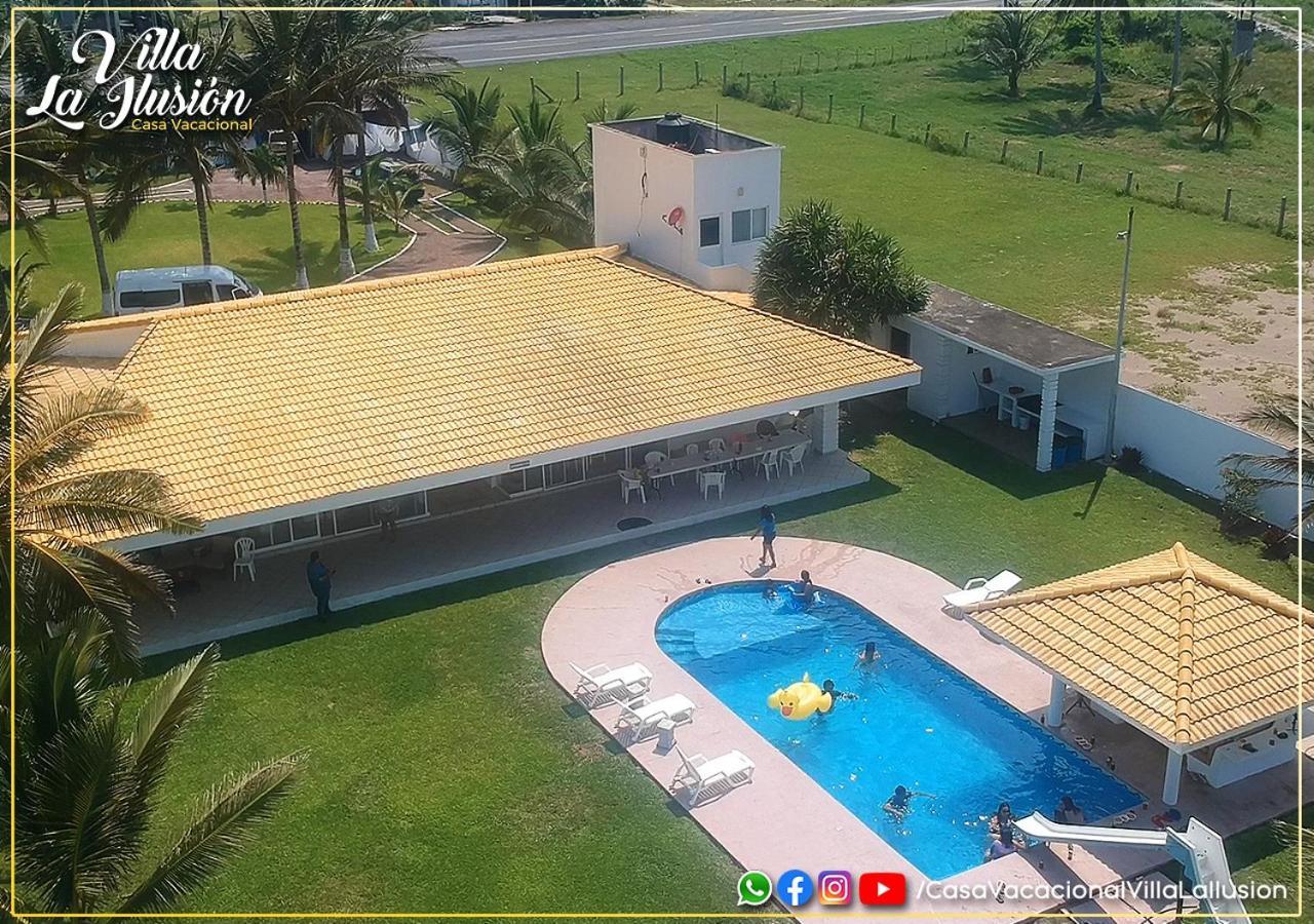 Villa La Ilusion Casa Vacacional Tecolutla Exterior photo